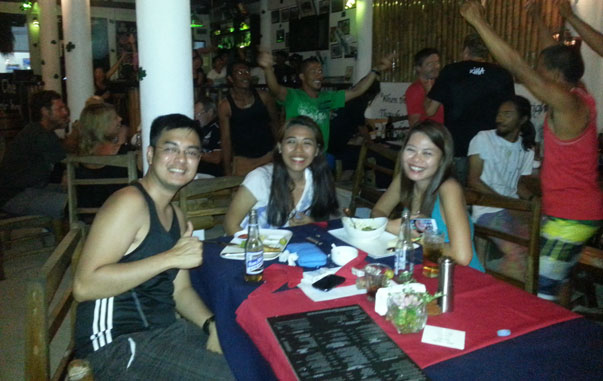 evolution diving resort restaurant