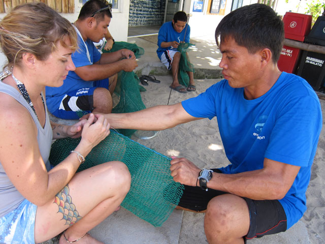 malapascua island clean up scuba dive