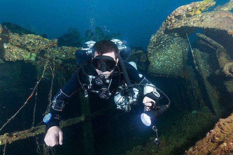 david joyce technical diving instructor evolution diving resort