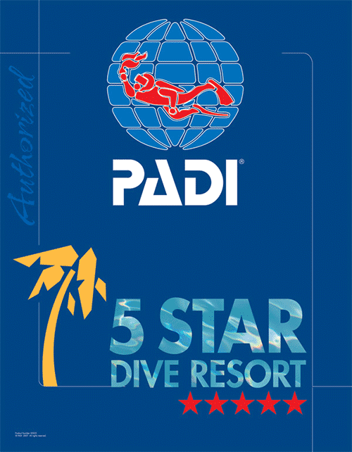 padi 5 star diving resort